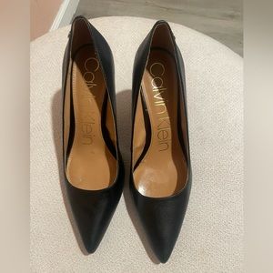 Calvin Klein black heels size 9